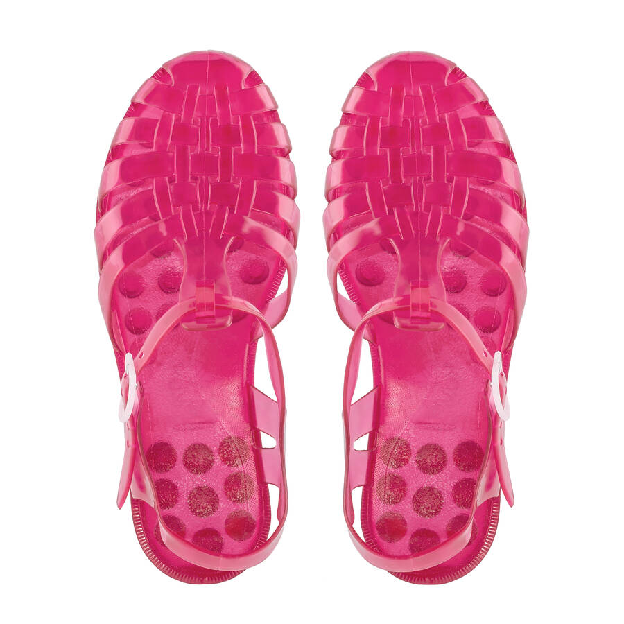 Strawberry Rose Plastic Water Sandals 