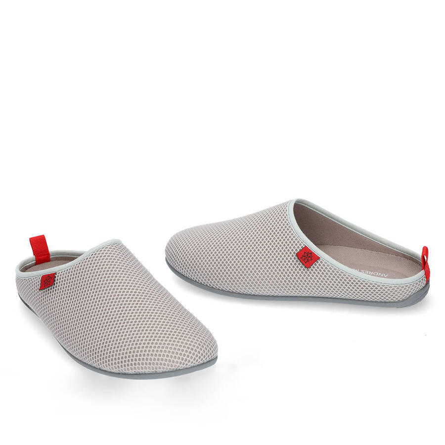 Zapatillas Unisex en Rejilla Gris 