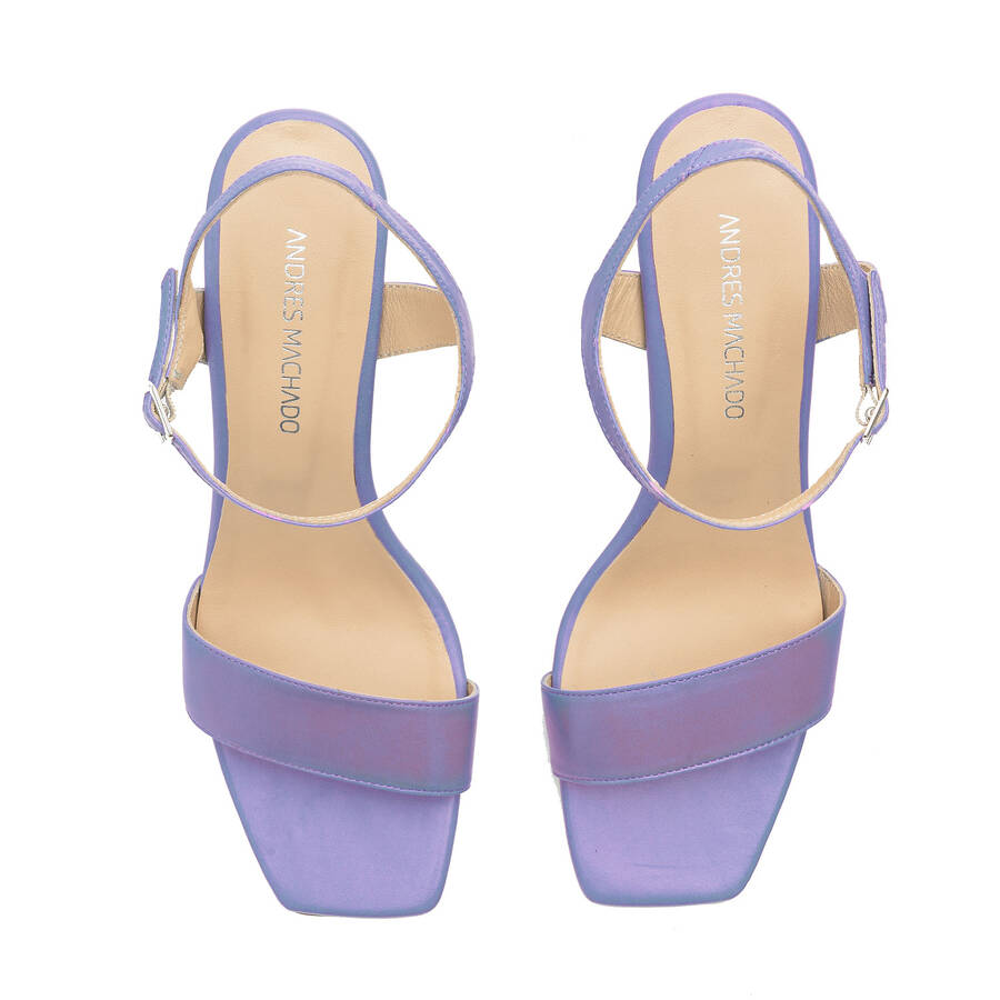 Sandales en cuir Lilas 