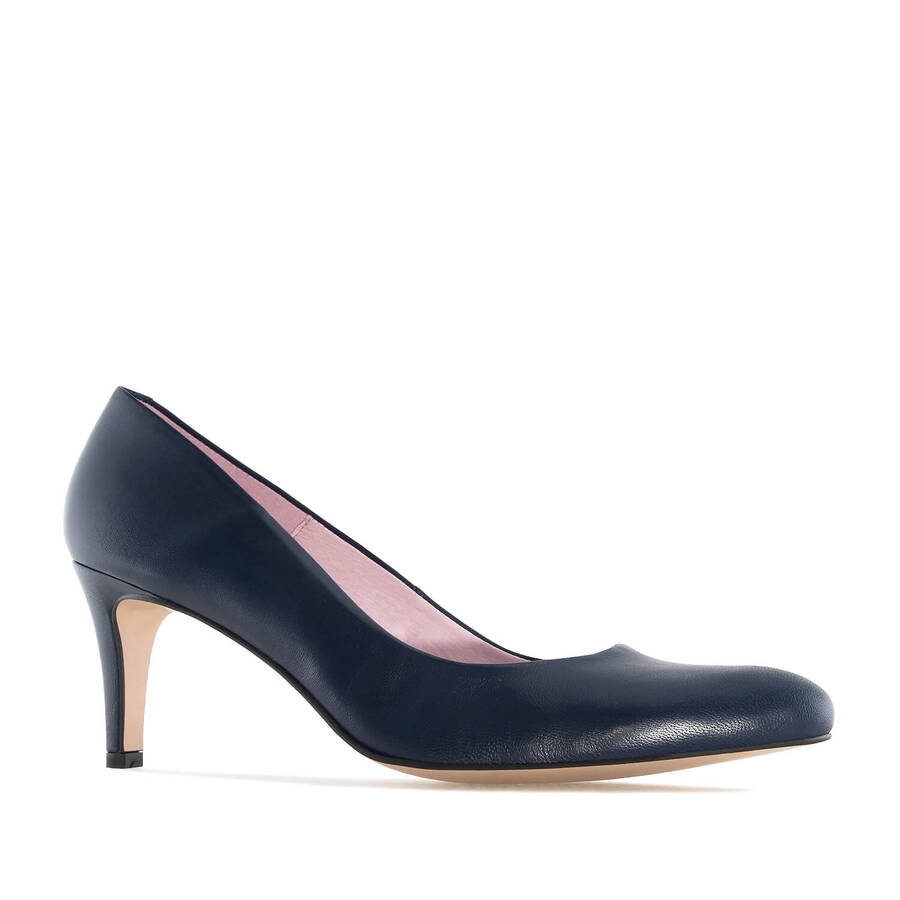 Stilettos in Navy Leather 