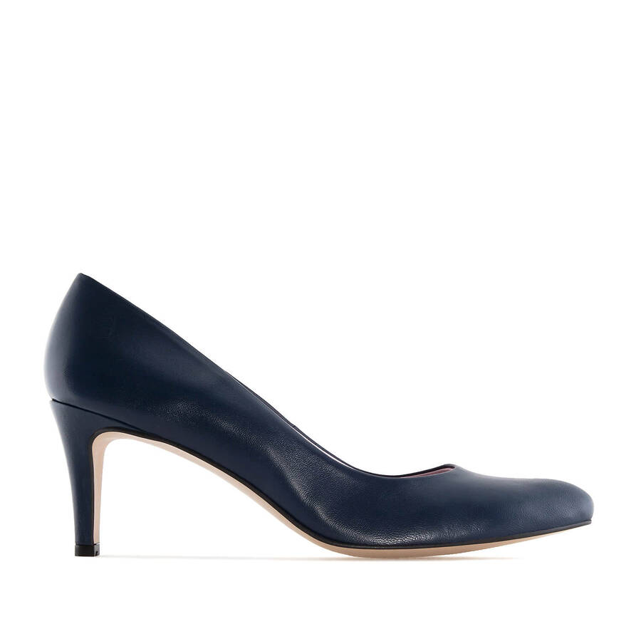 Stilettos in Navy Leather 