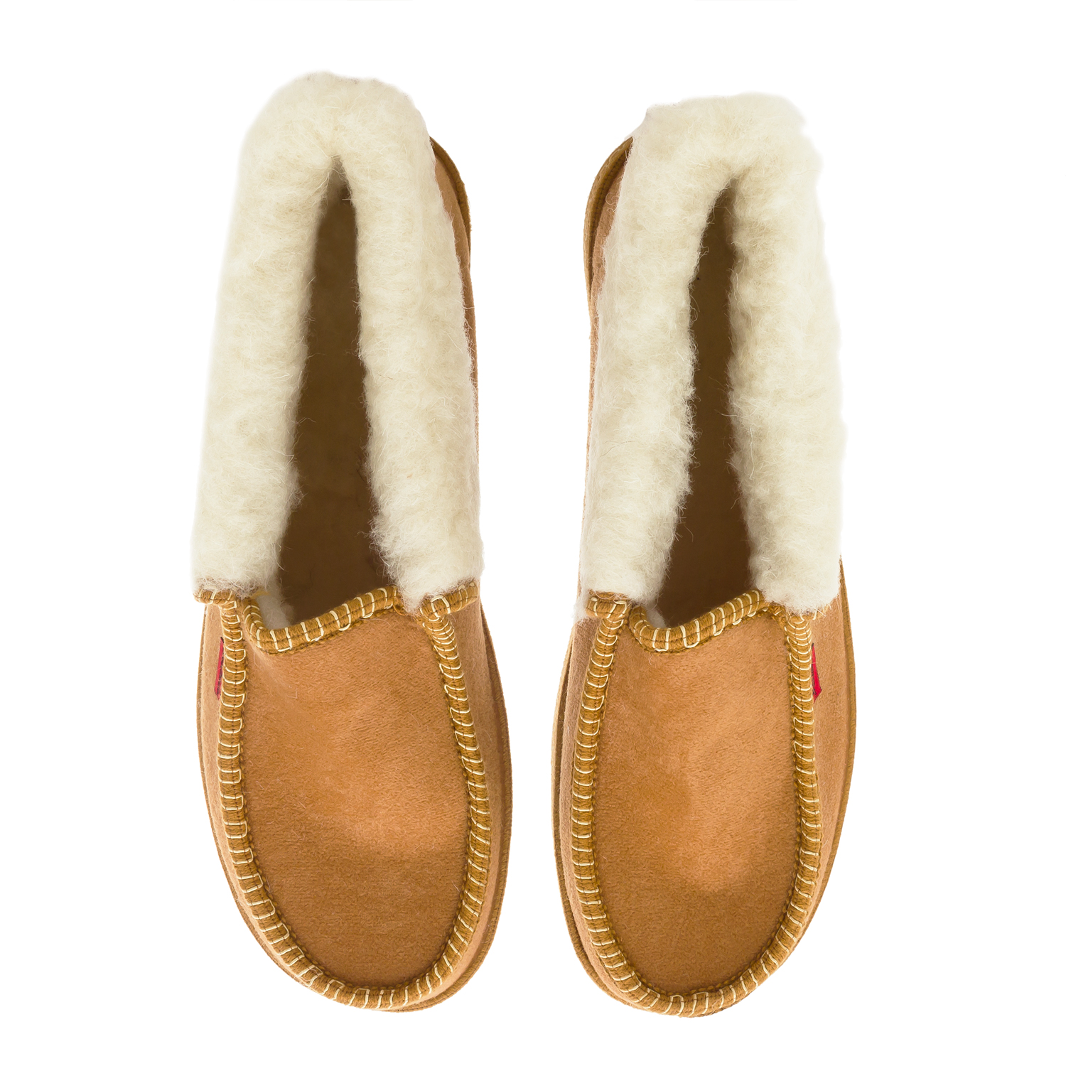 Camel Ankle High Slippers. 