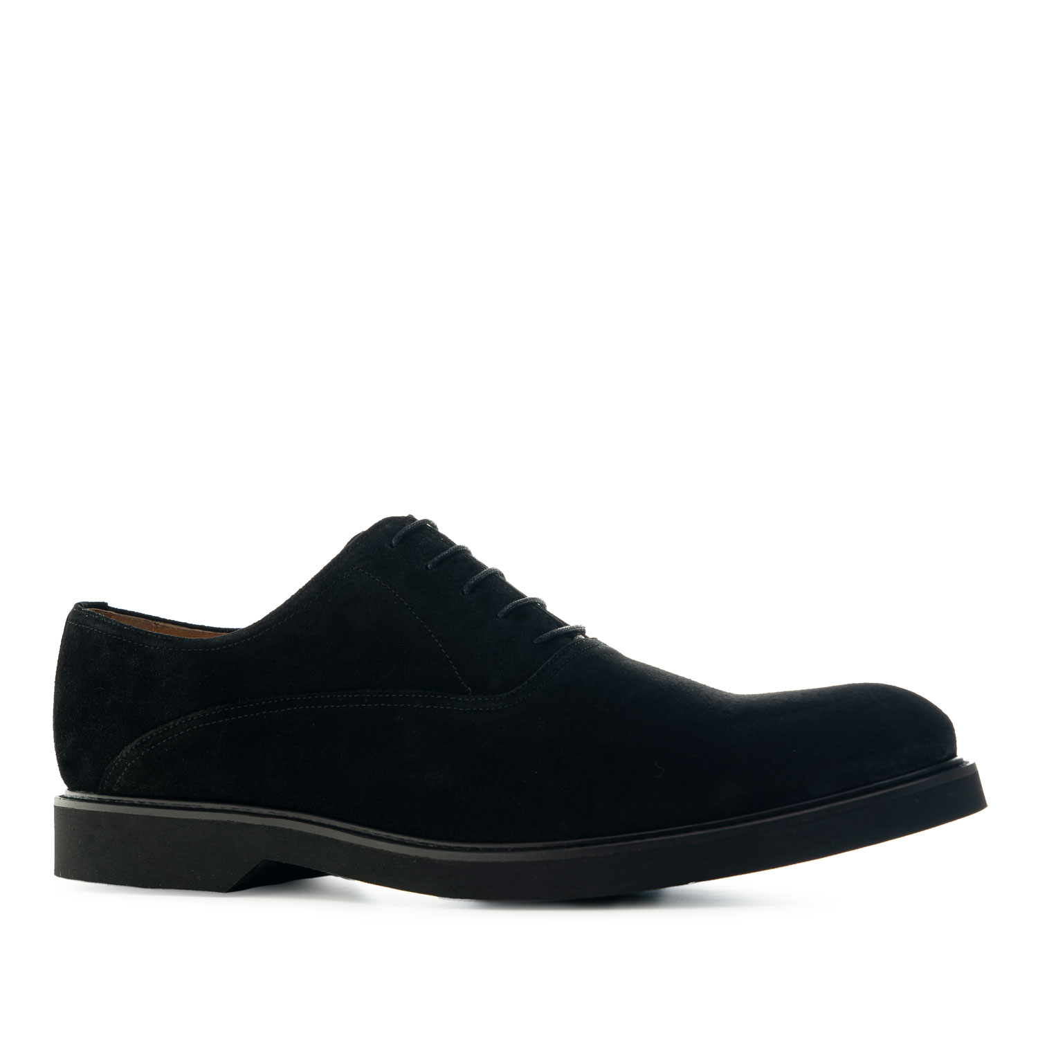 Dress Shoes for Men in Black Split leather 