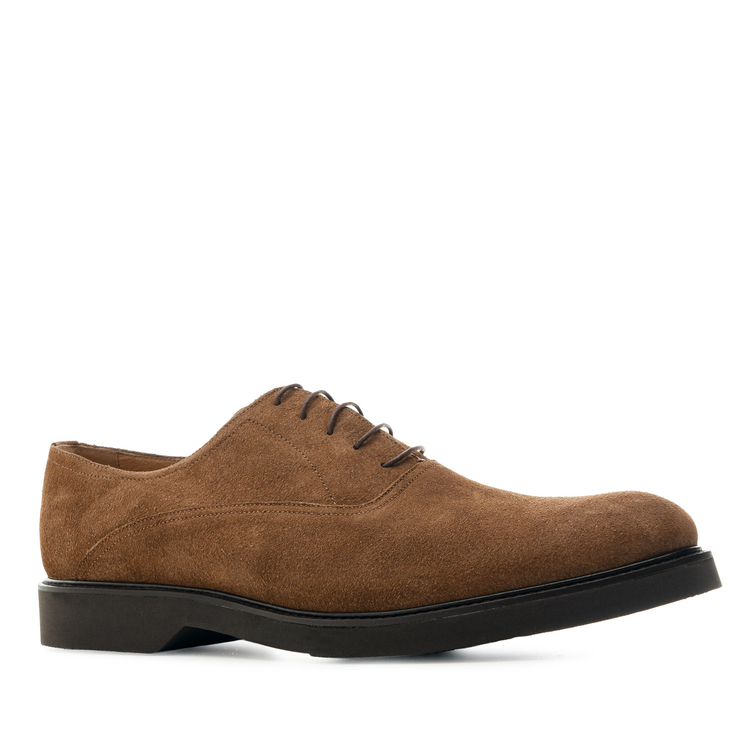 Dress Shoes for Men in Brown Split leather 