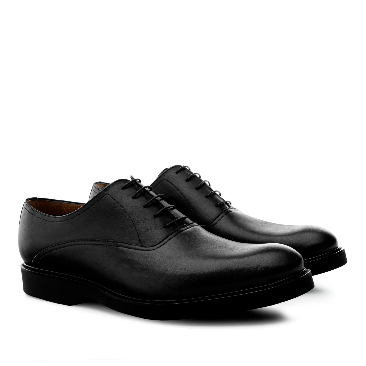 Zapato de vestir en Cuero de color Negro 