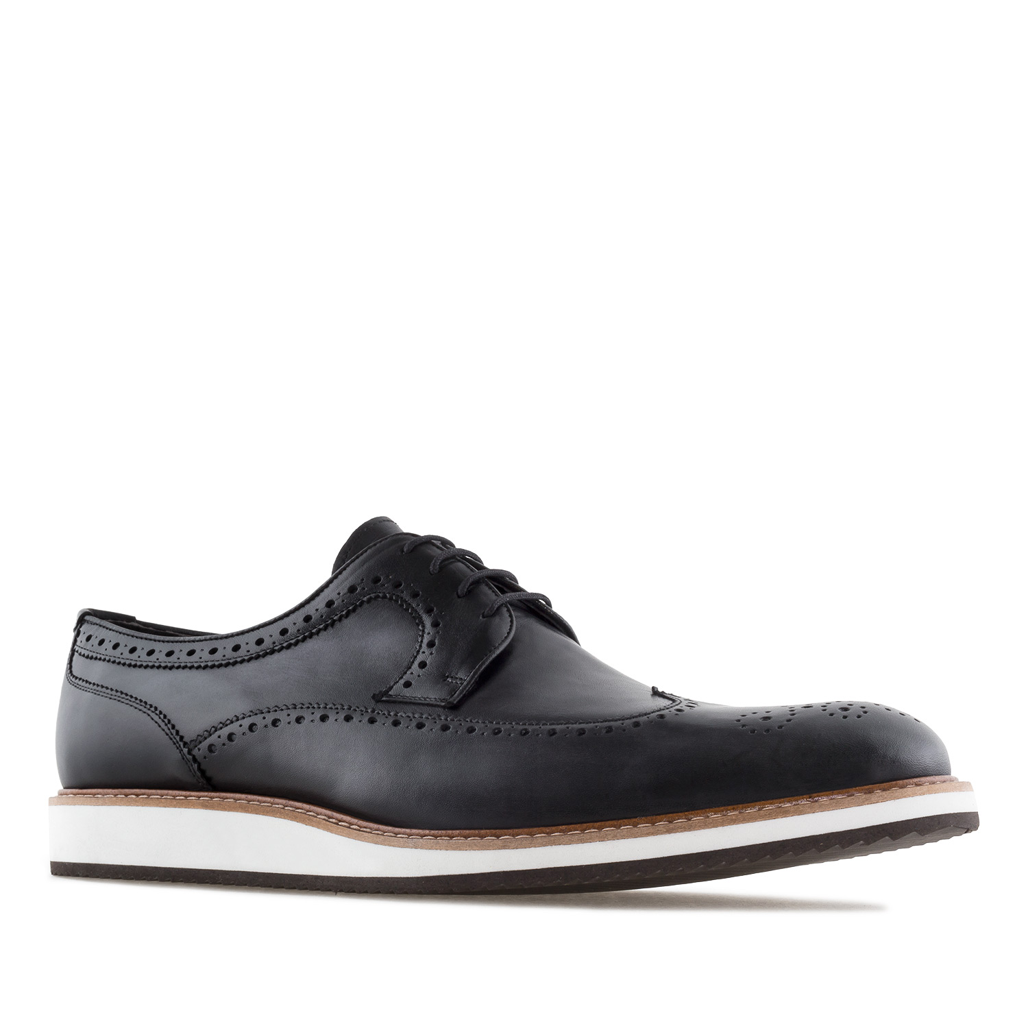 Chaussures Style Oxford en Couleur Noir 