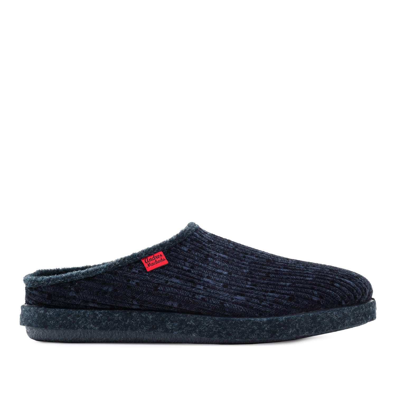 Very comfortable Blue Corduroy Slippers with footbed 