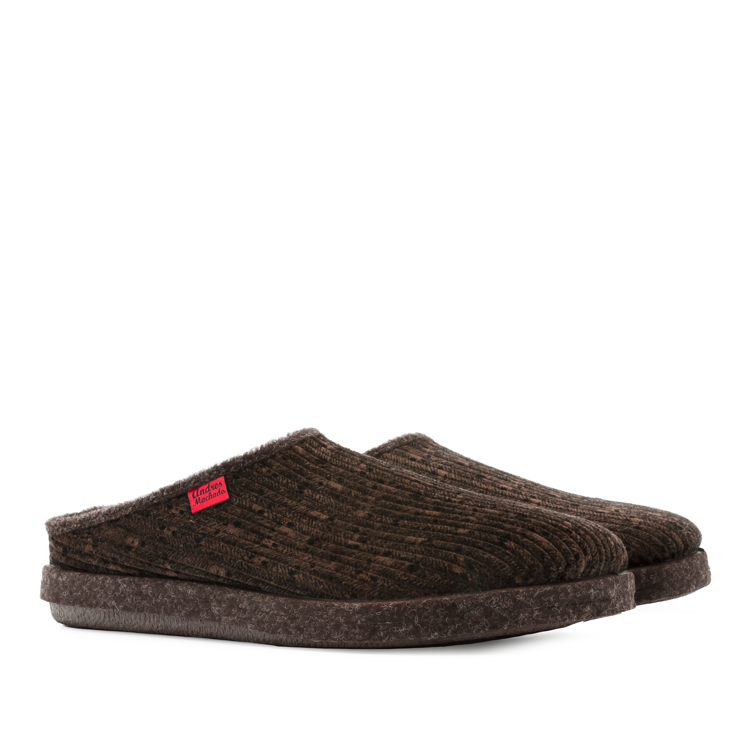 Very comfortable Brown Corduroy Slippers with footbed 