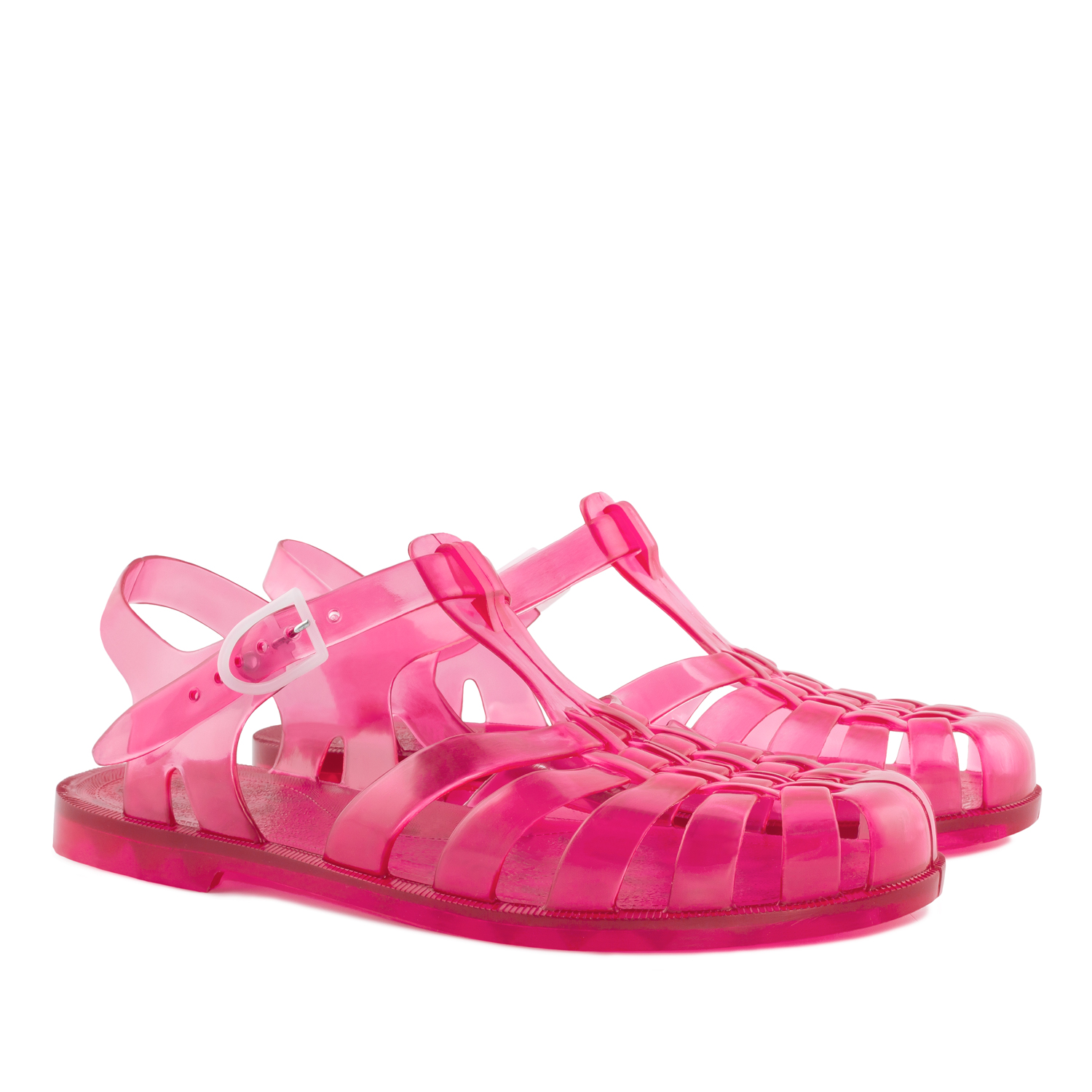 Strawberry Rose Plastic Water Sandals 