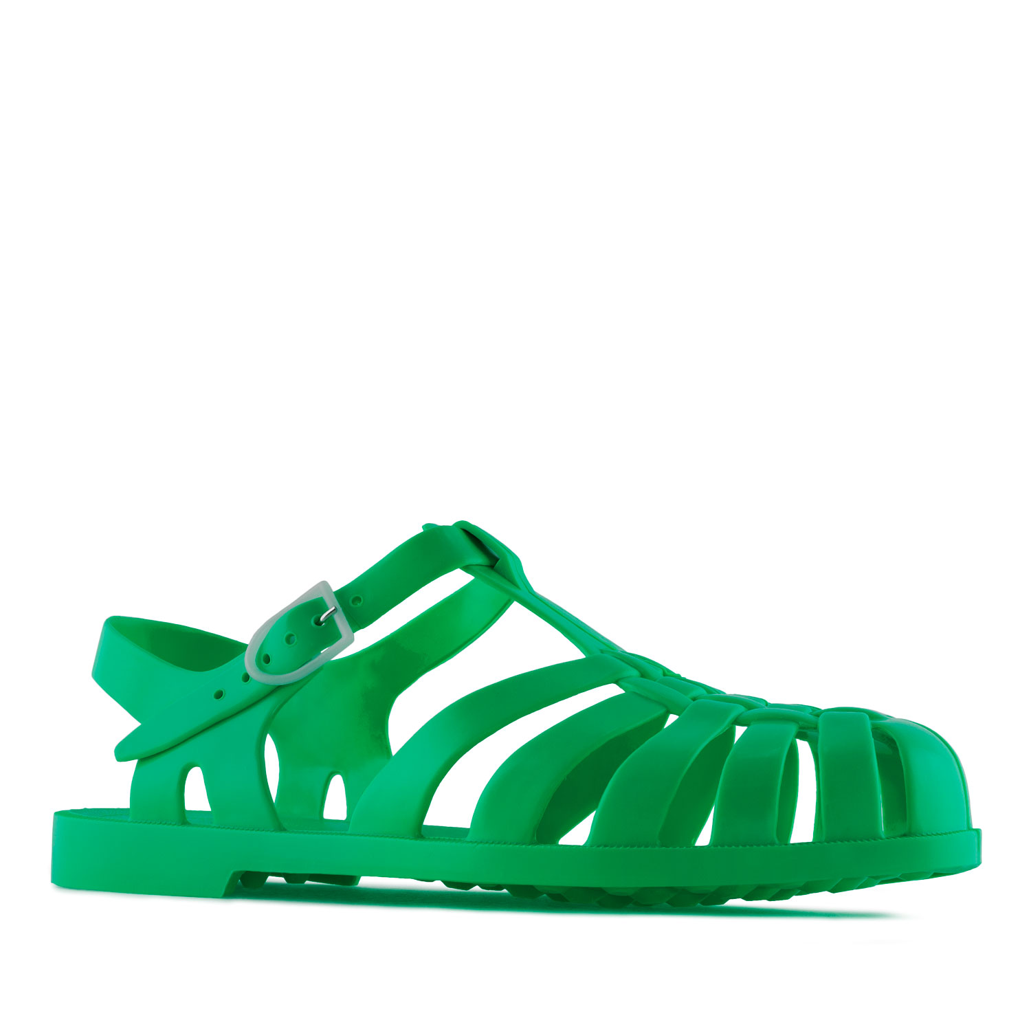 Green Plastic Water Sandals 