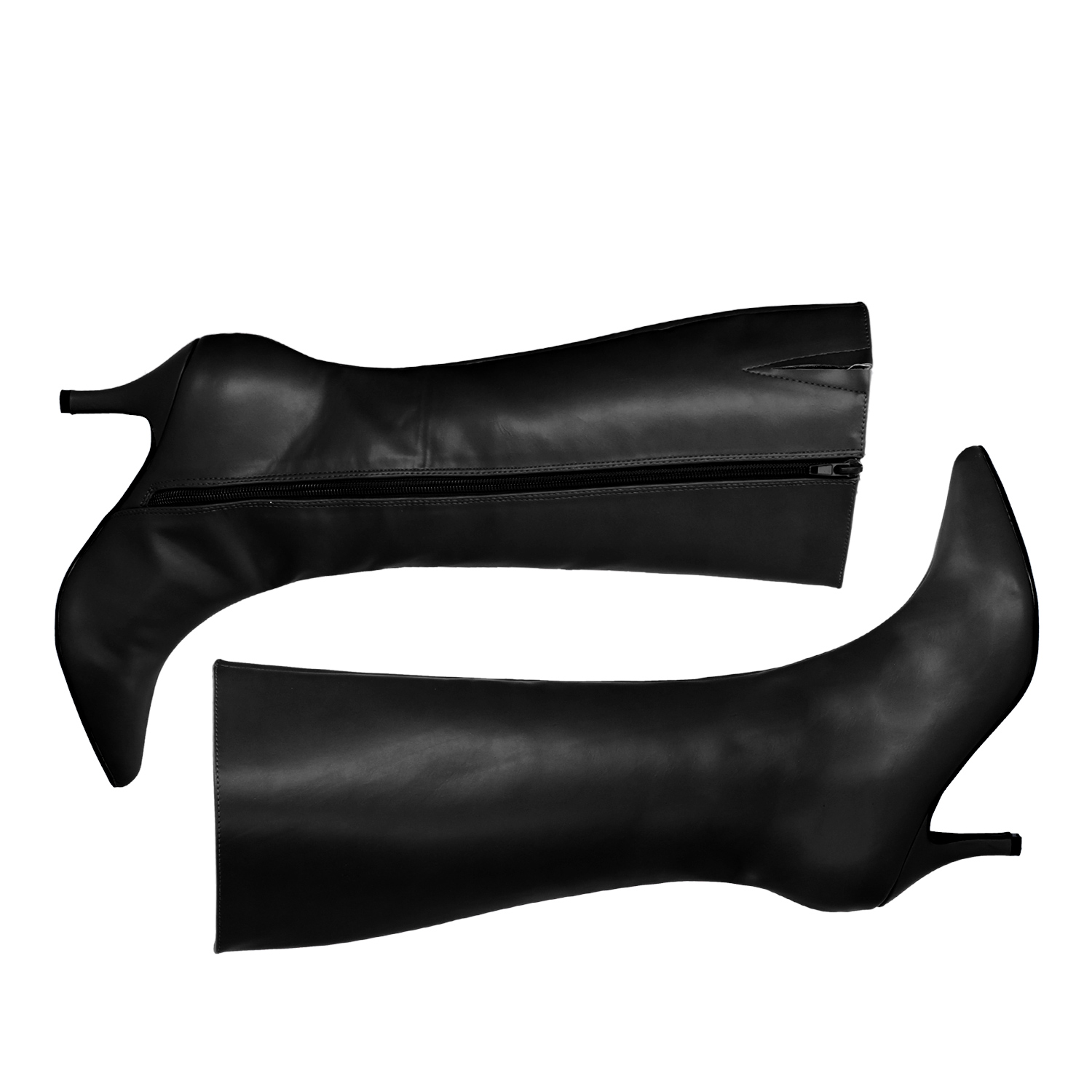 Bota lisa en soft negro 