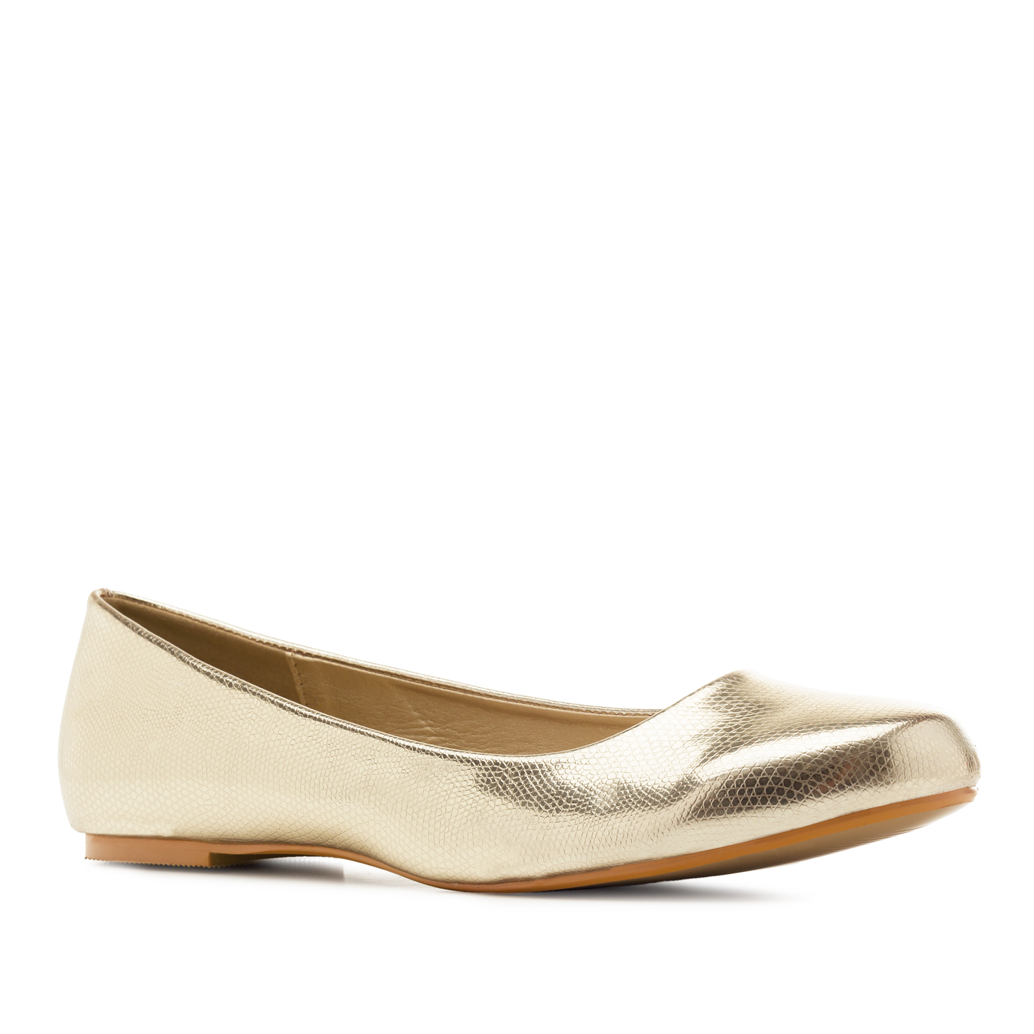 ballerines dorées