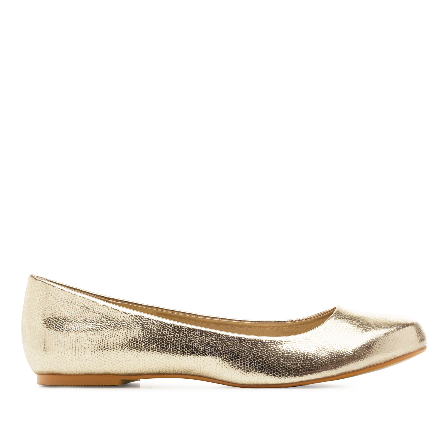 ballerines dorées
