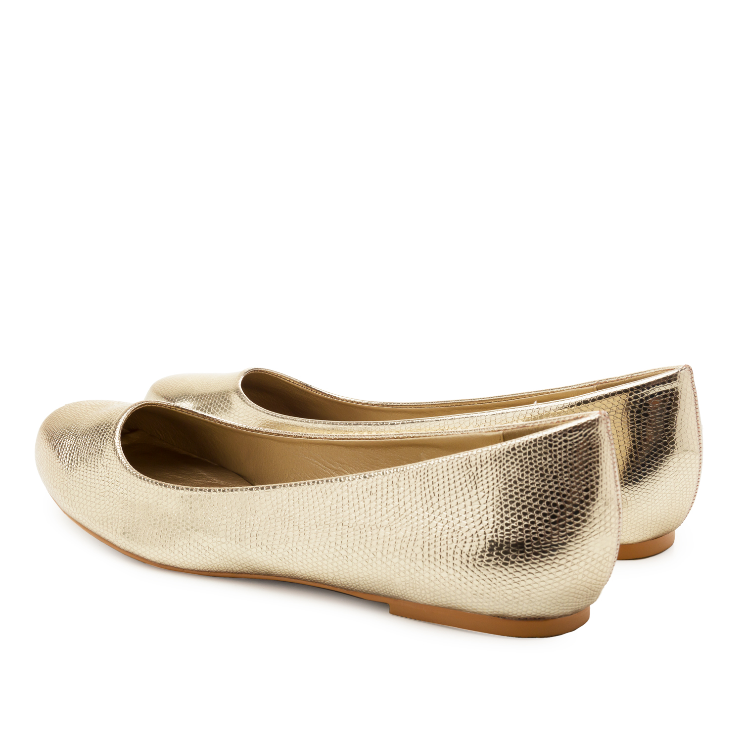ballerines dorées