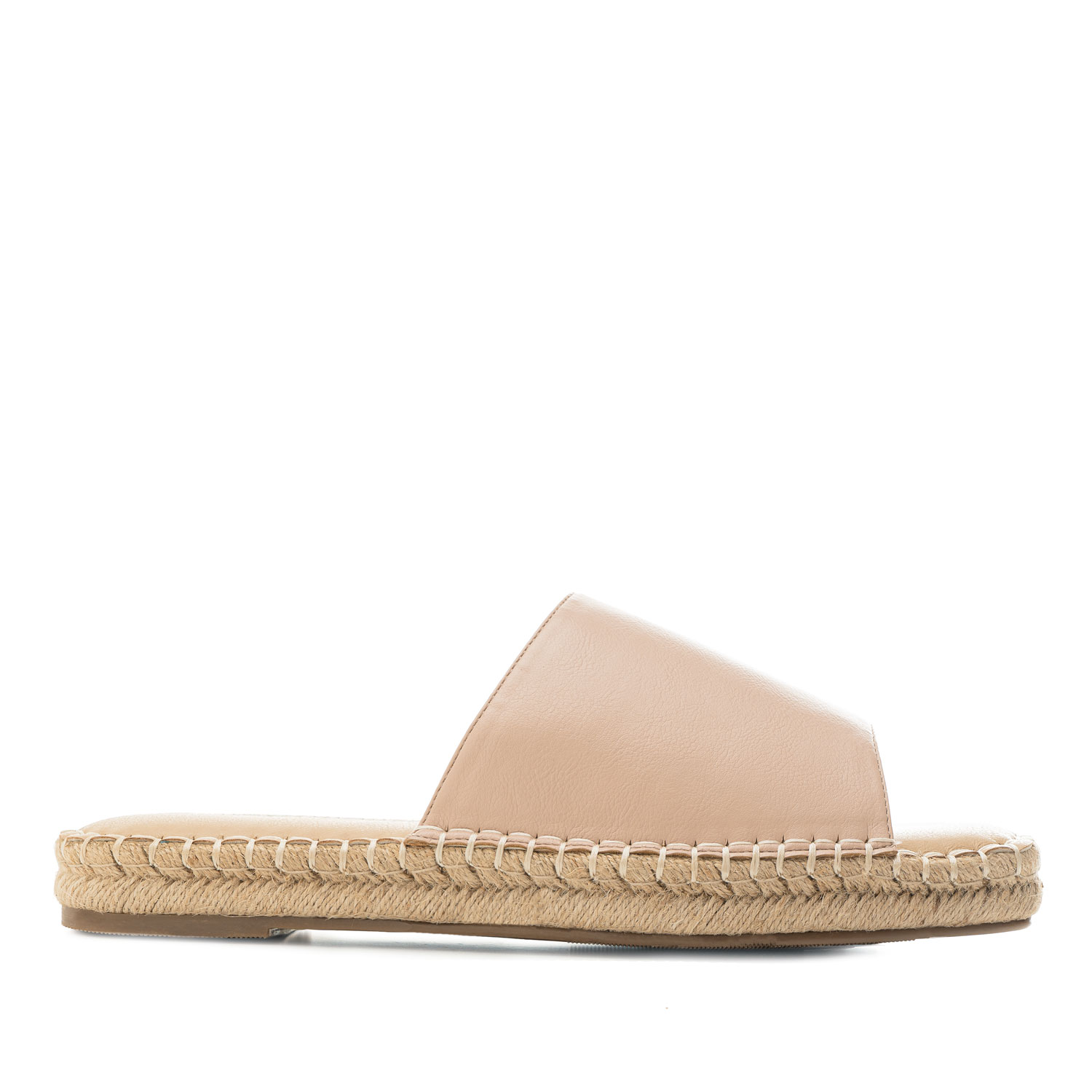 lace up nude flat sandals