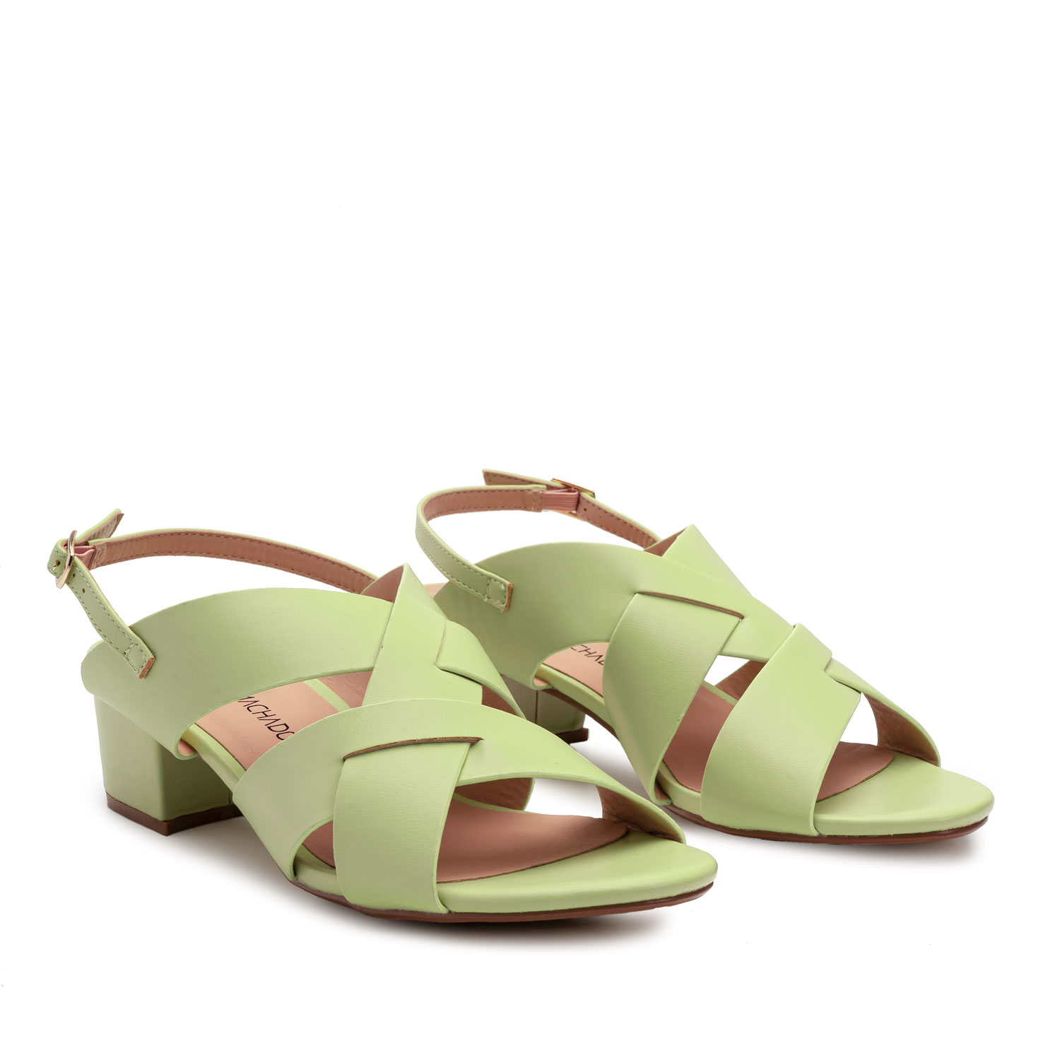 Sandale en soft vert menthe 