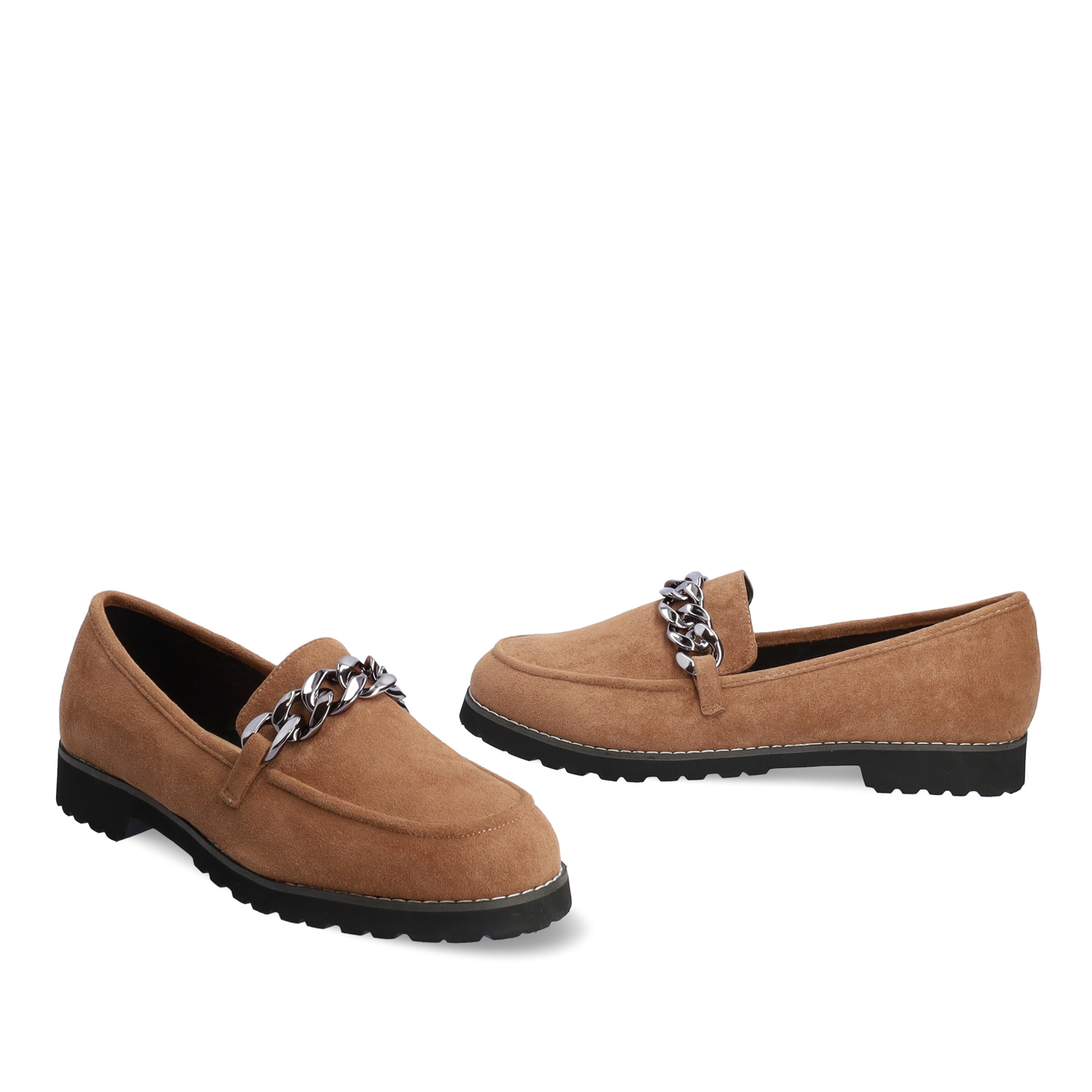 Tassel Loafer in Taupe 