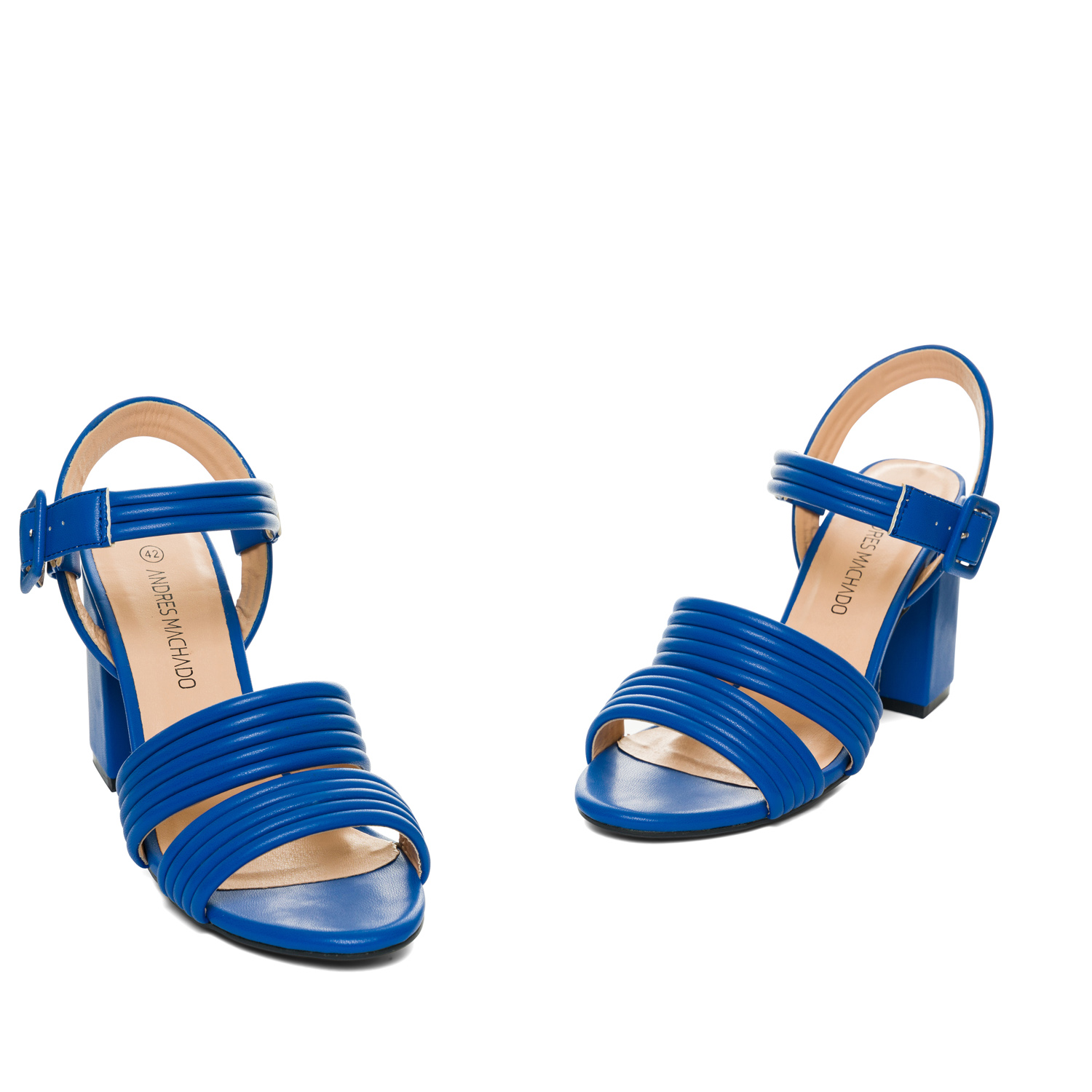 Sandalia en soft color Azulon 