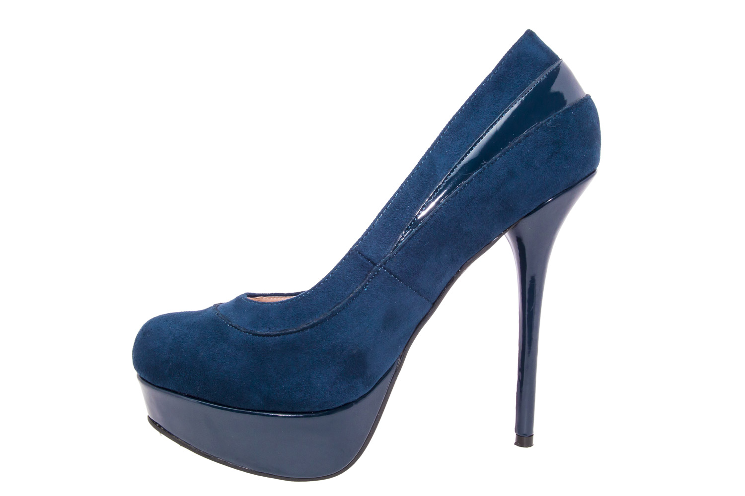 to form vat change for address Blue Pumps Suede Platform Women,  High  Sizes, Large Heel Women