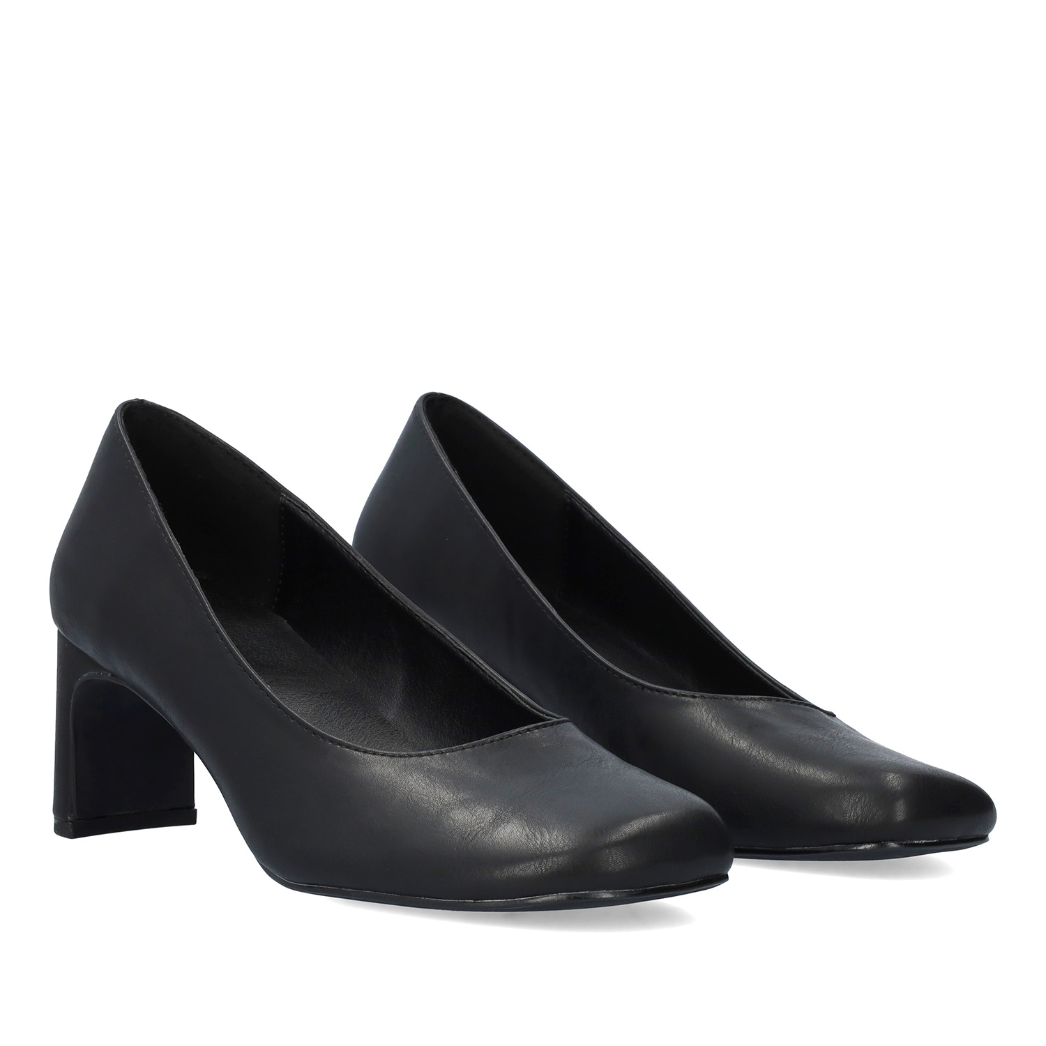 Escarpin a talon soft noir Femmes Grandes Pointures Femmes Petites pointures Femmes Chaussures a talon ou talon compense Nouvelle collection Pointures Taille 32 Pointures Taille 33 Pointures Taille 34...