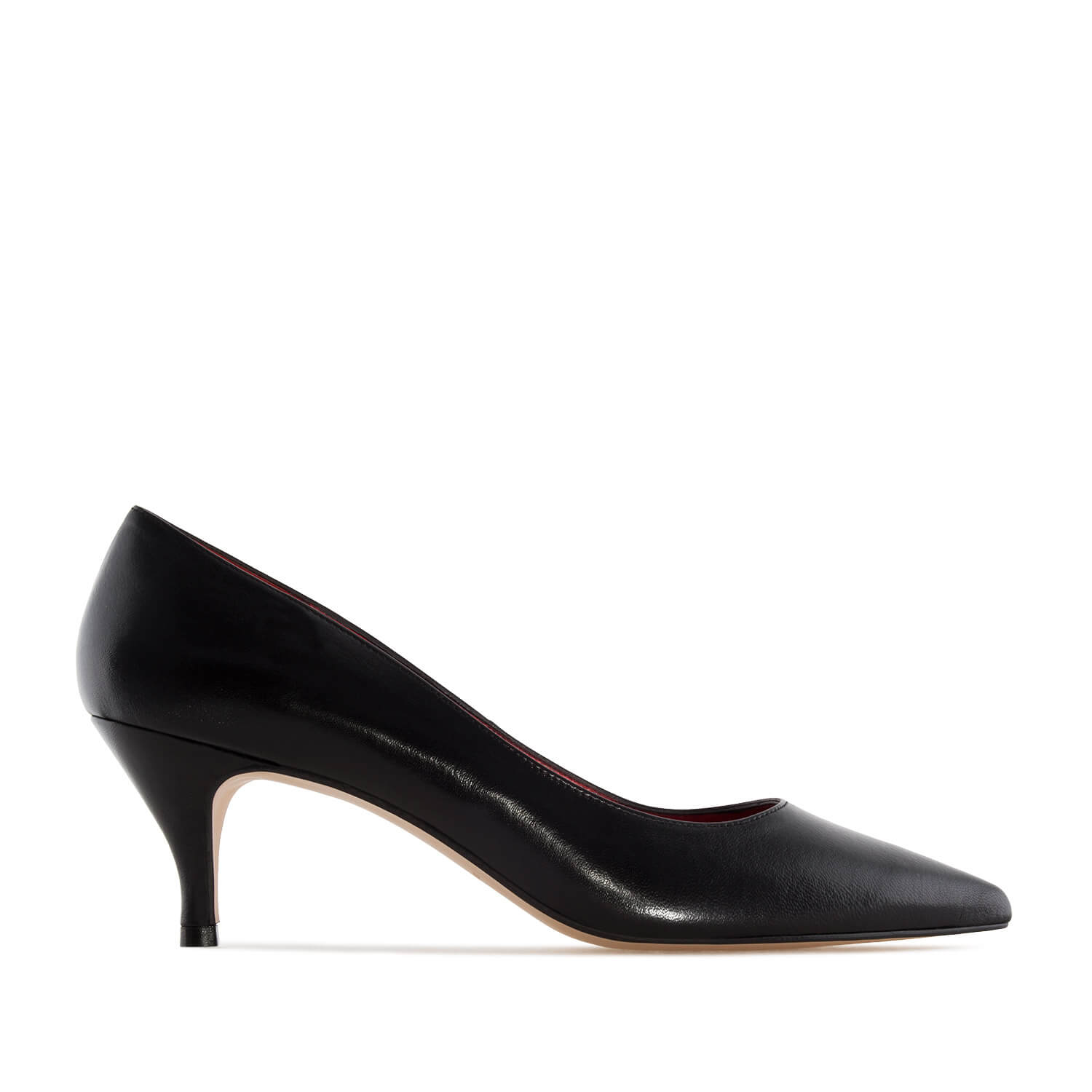 Pumps in Black Nappa Leather 