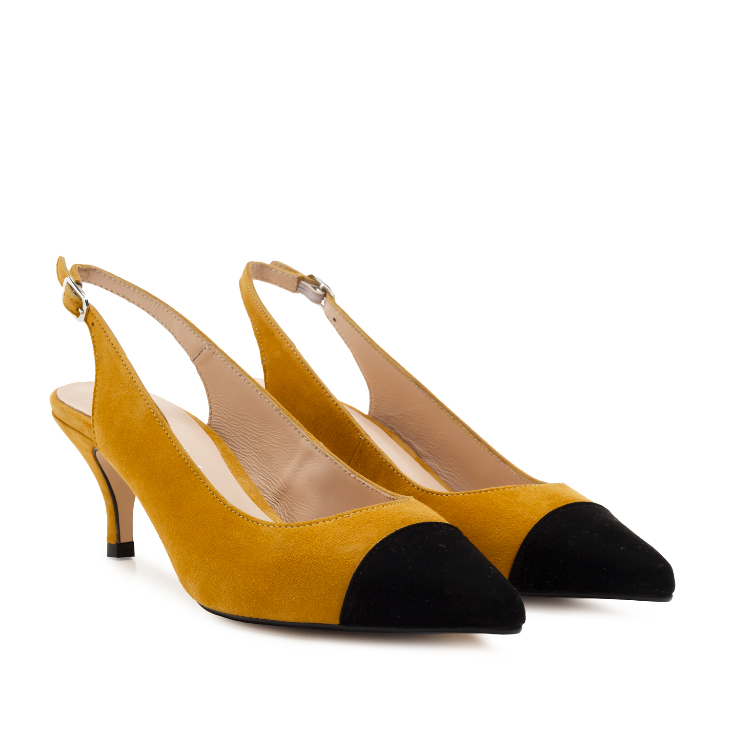 mustard yellow suede shoes