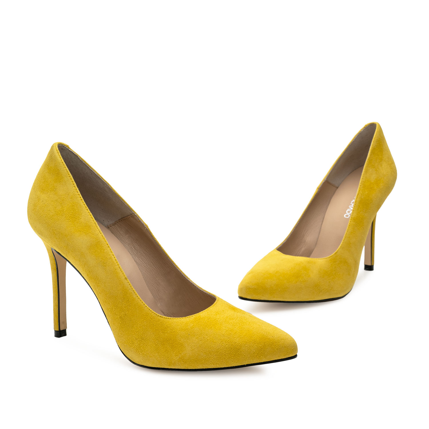 stylish pink high heels shoes on yellow and pink background. Shoes,  fashion, style, shopping, sale concept 5410331 Stock Photo at Vecteezy