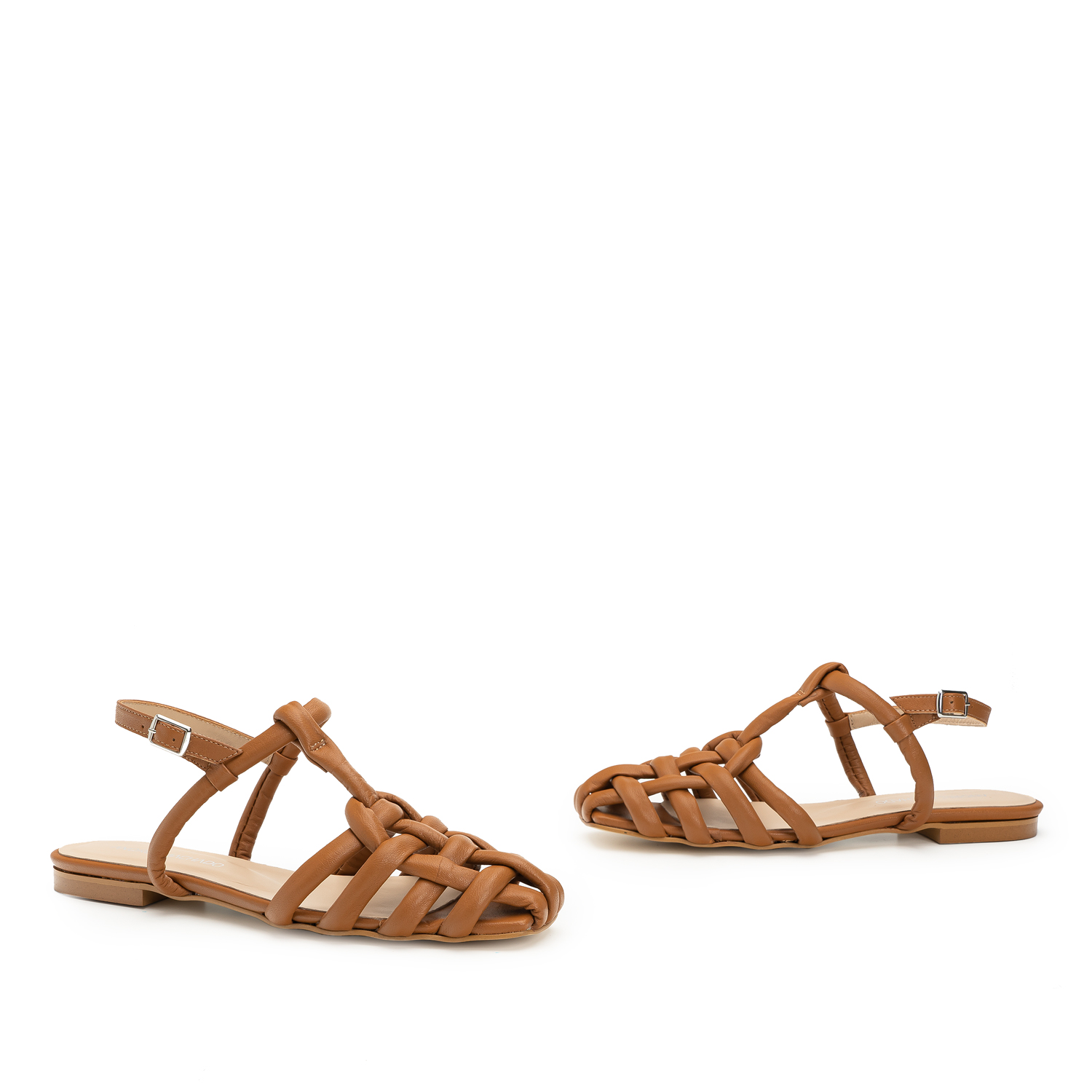 Brown Leather Sandals 