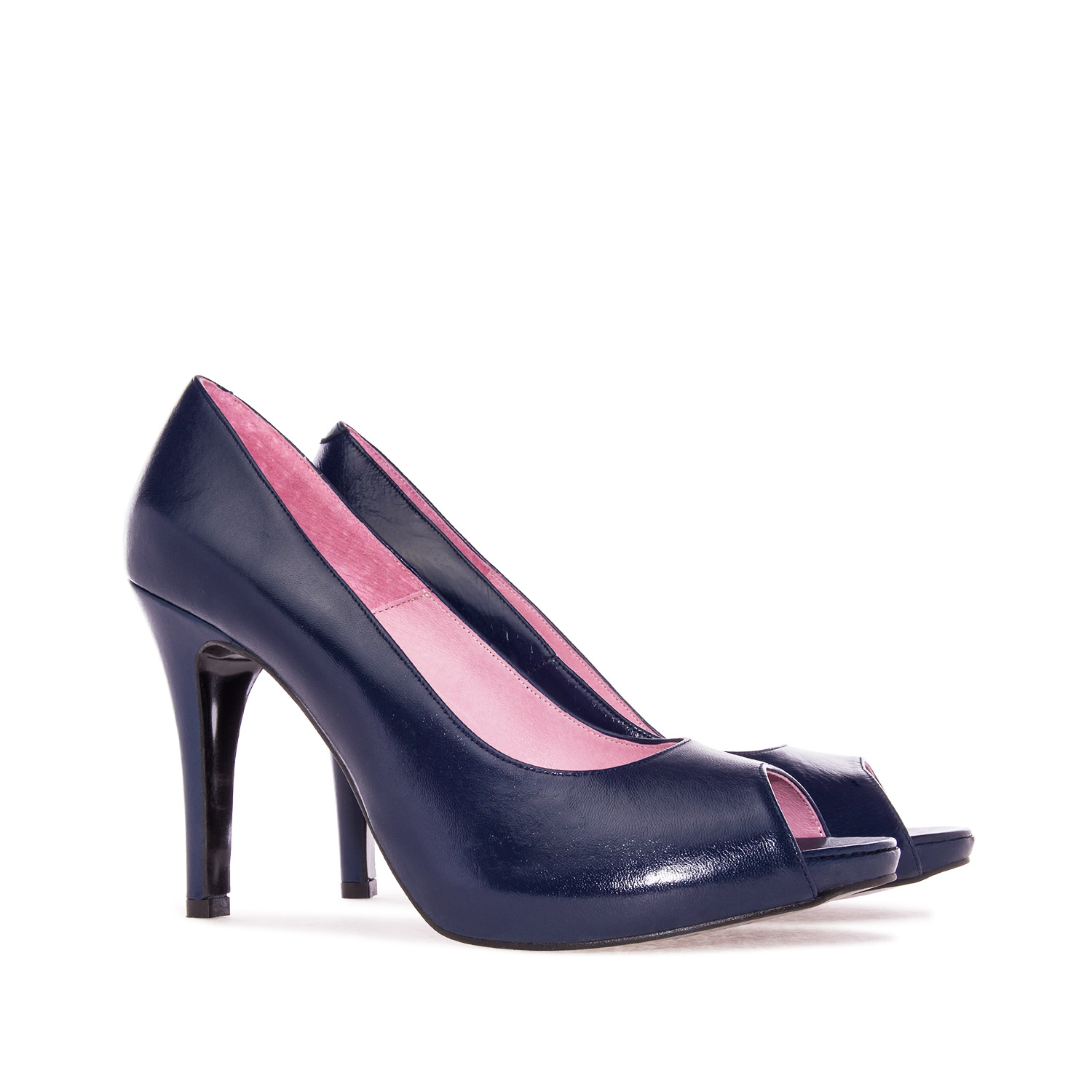 escarpins femme bleu marine