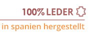 100% LEDER. IN SPANIEN HERGESTELLT 100% LEDER. IN SPANIEN HERGESTELLT